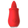 Generique Stimulateur de clitoris Tongue Flower Rouge